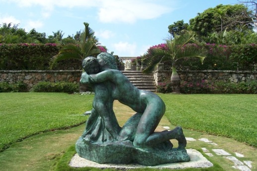 Mother and Child statue Versailles Gardens